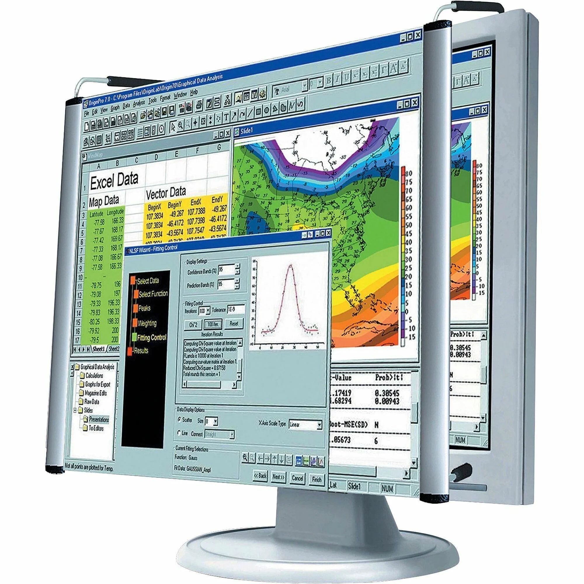 Kantek MaxView Monitor Magnifier: Enhance 19’’ Display - Screen Filters & Protectors