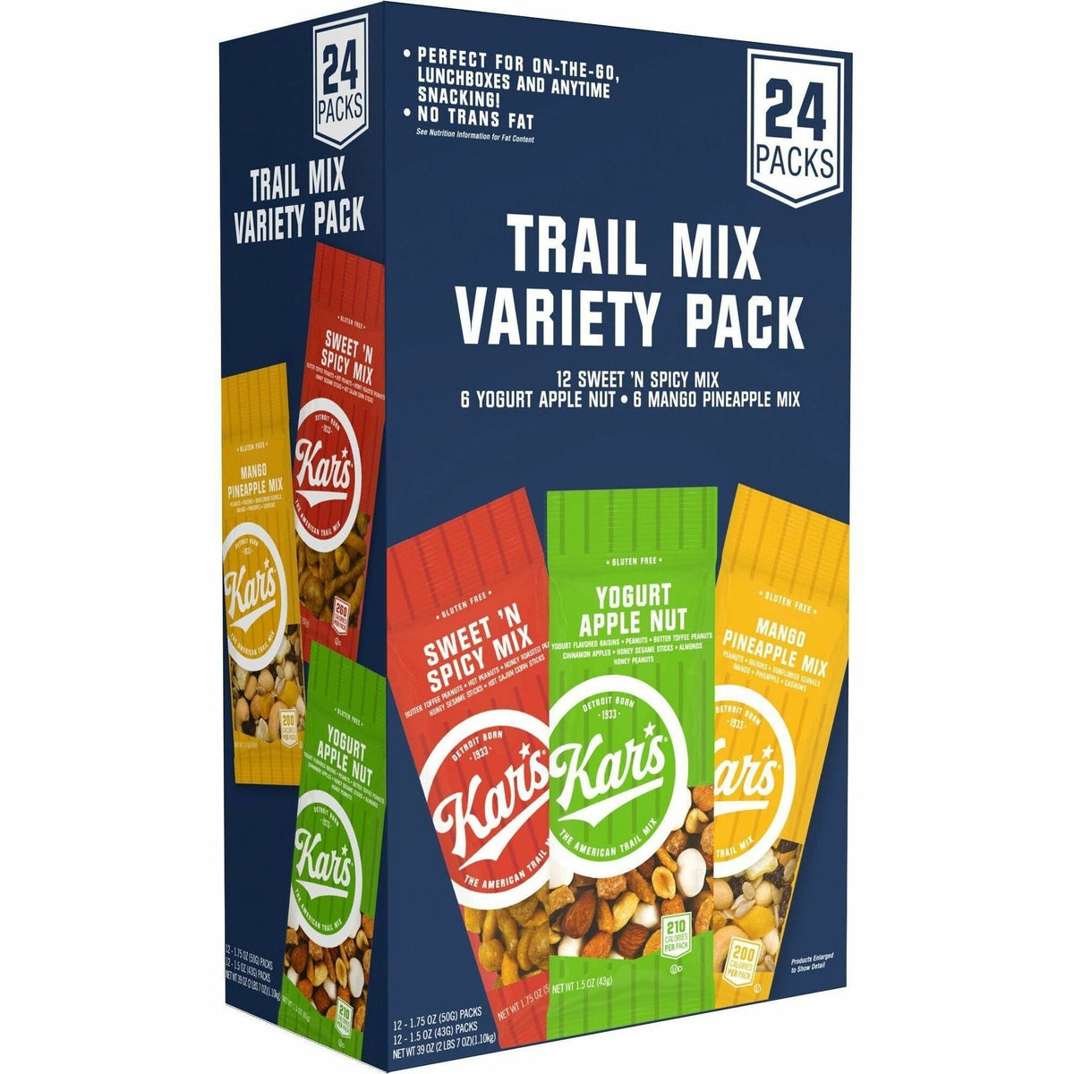 Kar's Nuts Trail Mix Variety Pack - 2000