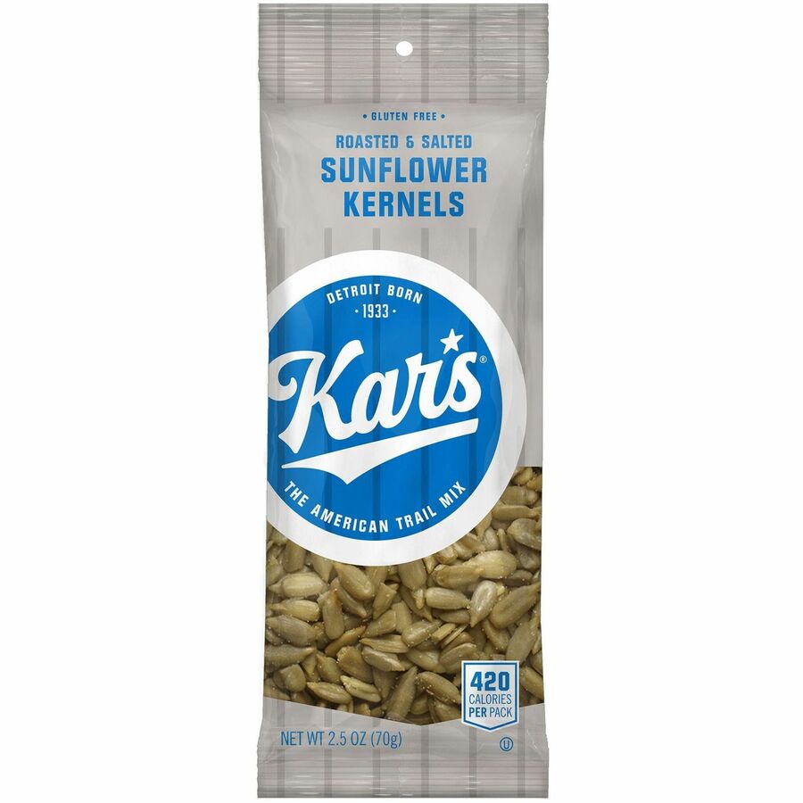 Kar's Roasted & Salted Sunflower Kernels - Front