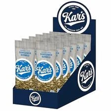 Kar’s Roasted & Salted Sunflower Kernels - Gluten-free Snack - 2.50 oz - 12/Box - Snacks