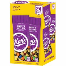 Kar’s Sweet ’N Salty Mix: Delicious Mixed Nut Snack - 2 oz Bag - 24/Box - Snacks