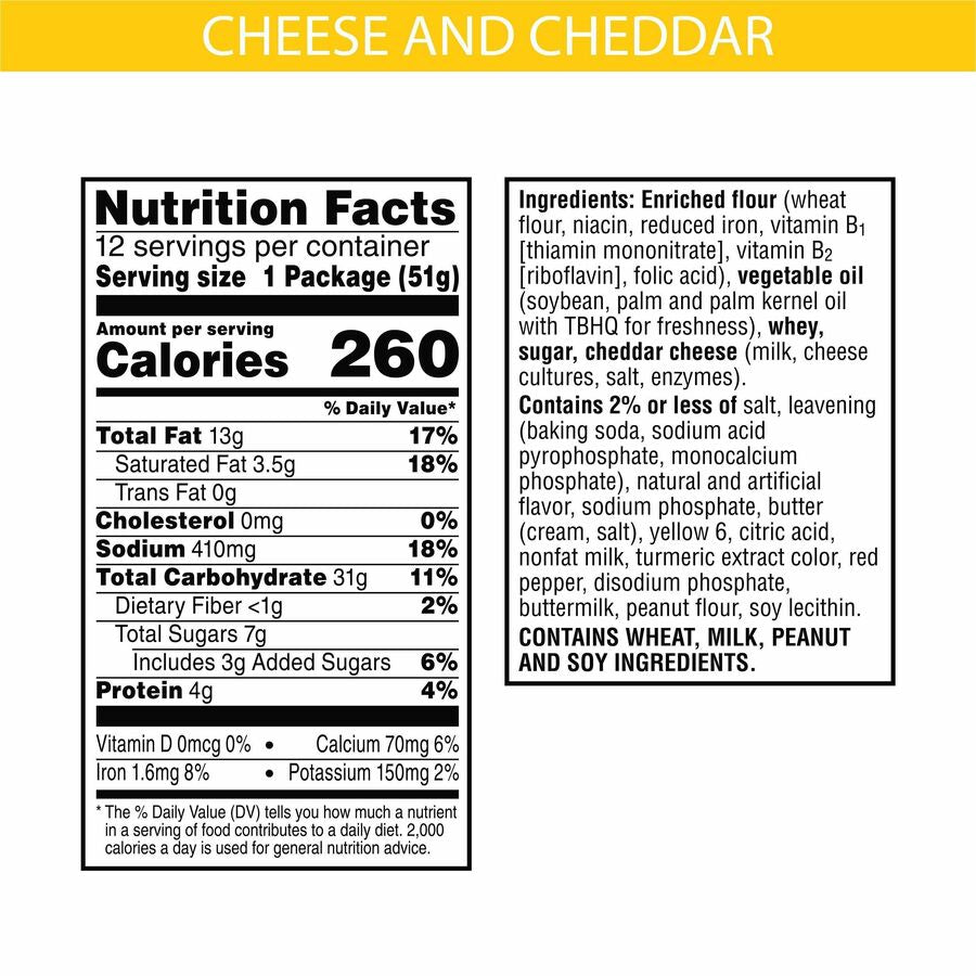 Keebler Cheese and Cheddar Sandwich Crackers - Alternate-Image6