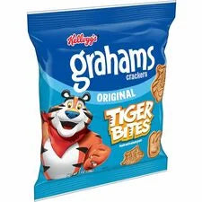 Keebler Grahams Tiger Bites: Crunchy Snack Packs - 1 oz - 150/Carton - Snacks