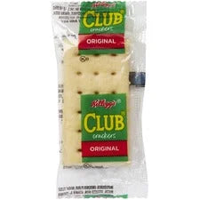 Keebler Original Crackers Packets: Convenient 2-Pack - 500/Carton - Snacks