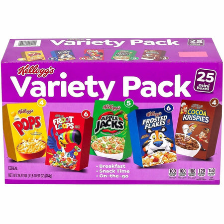 Kellogg's Cereal Variety Pack - 2000