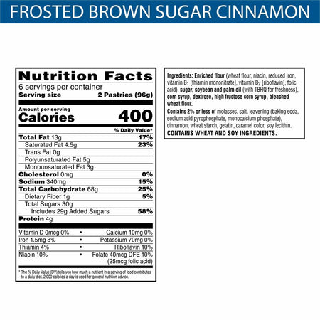 Pop Tarts Frosted Brown Sugar/Cinnamon Toaster Pastries - Alternate-Image8