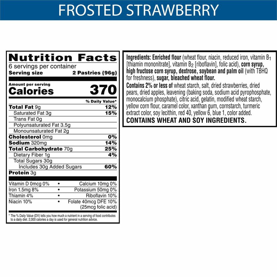 Pop Tarts Frosted Strawberry Toaster Pastries - Alternate-Image7