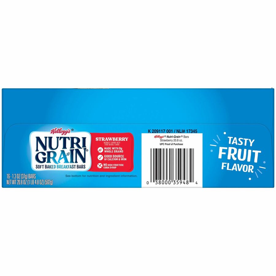 Kellogg's Keebler Nutri-Grain Fruity Cereal Bars - Right