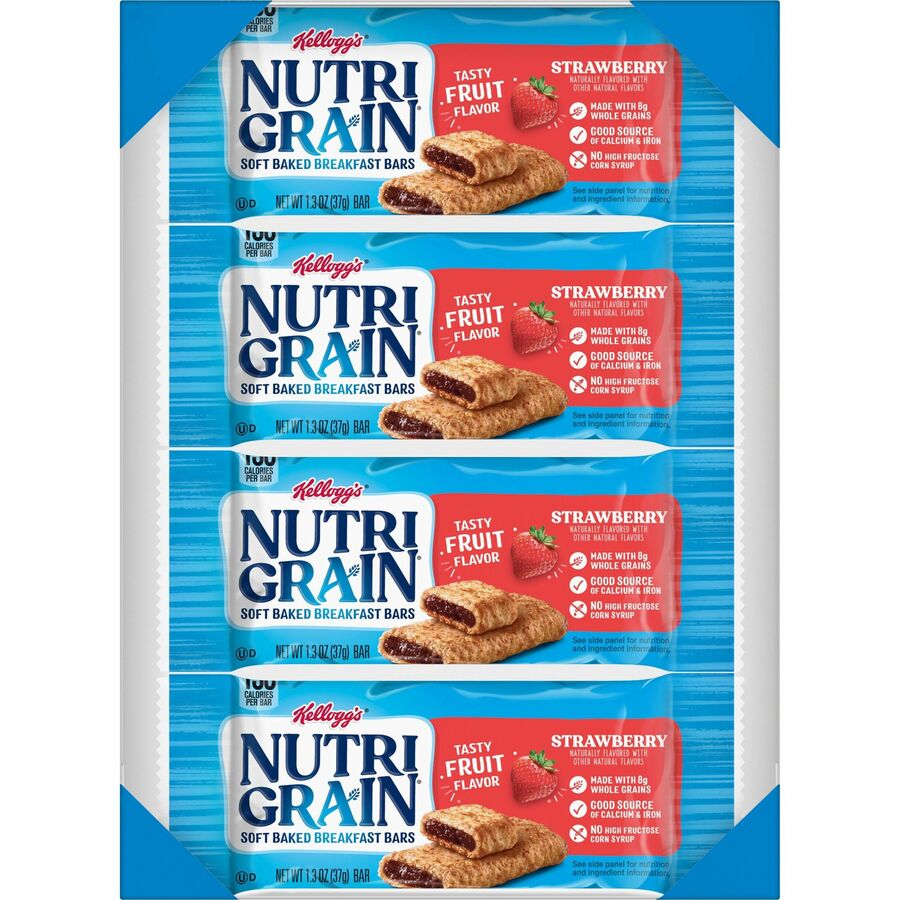 Kellogg's Keebler Nutri-Grain Fruity Cereal Bars - Top