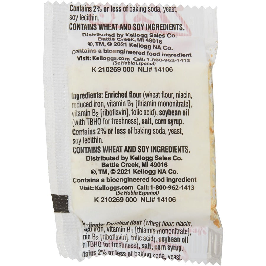 Kellogg's Zesta Saltine Crackers Packets - Rear