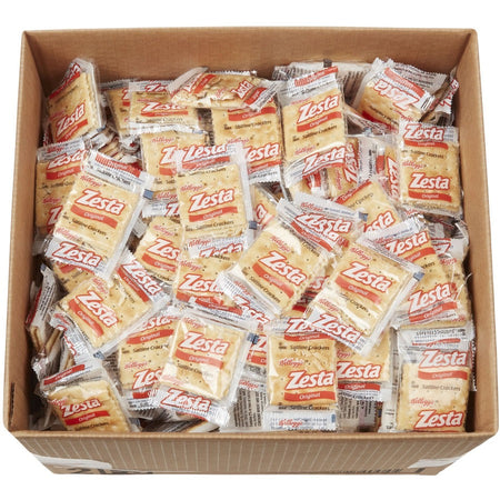 Kellogg's Zesta Saltine Crackers Packets - Top