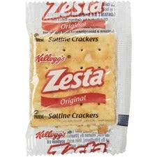 Kellogg’s Zesta Saltine Crackers: Salty Snack Packs - 500/Carton - Snacks