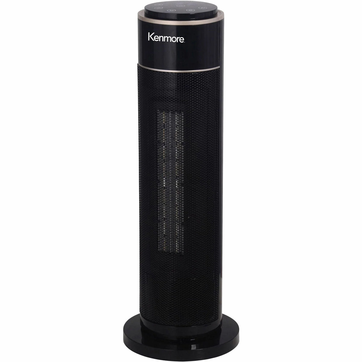 Kenmore 21’’ Oscillating Tower Heater: 2 Heat Settings Timer Remote Control - Heaters