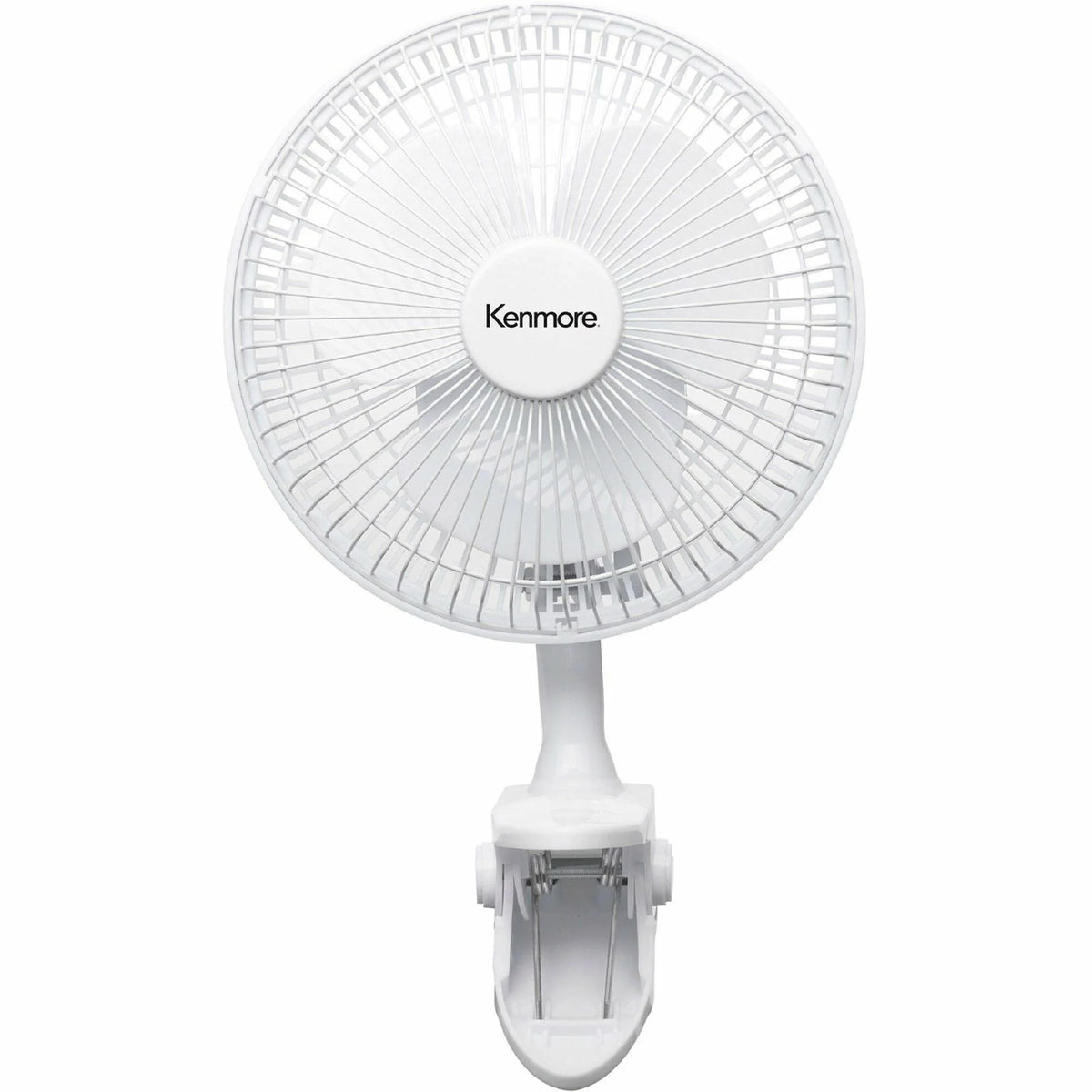Kenmore 6’’ Clip-On Fan: 2-Speed Compact Cooling Solution - Fans