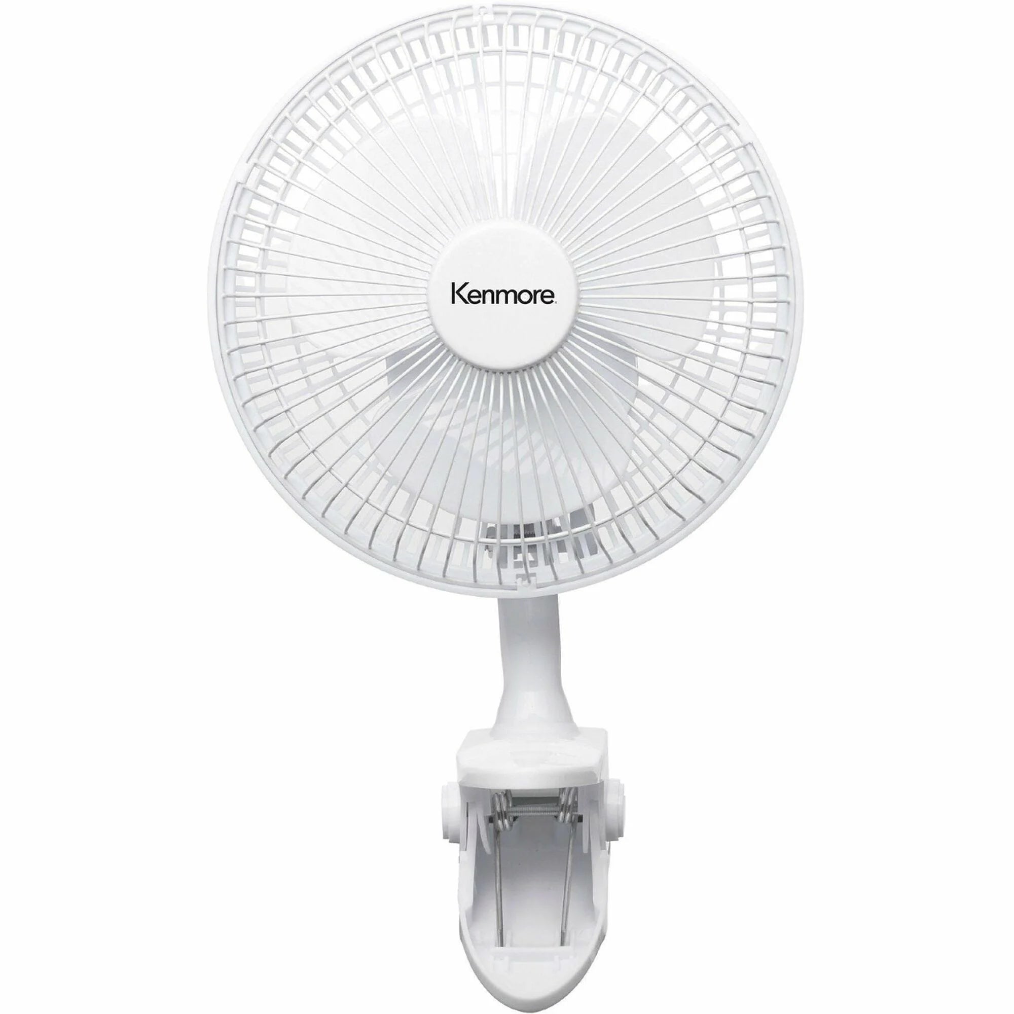 Kenmore 6’’ Clip-On Fan: 2-Speed Compact Cooling Solution - Fans