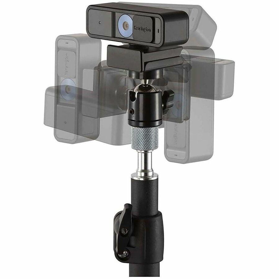 Kensington A1000 Clamp Mount for Microphone, Webcam, Lighting System, Telescope, Boom Arm - Black - Top