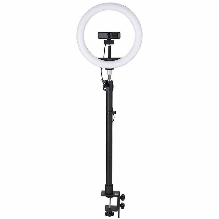 Kensington A1000 Clamp Mount for Microphone, Webcam, Lighting System, Telescope, Boom Arm - Black - Left