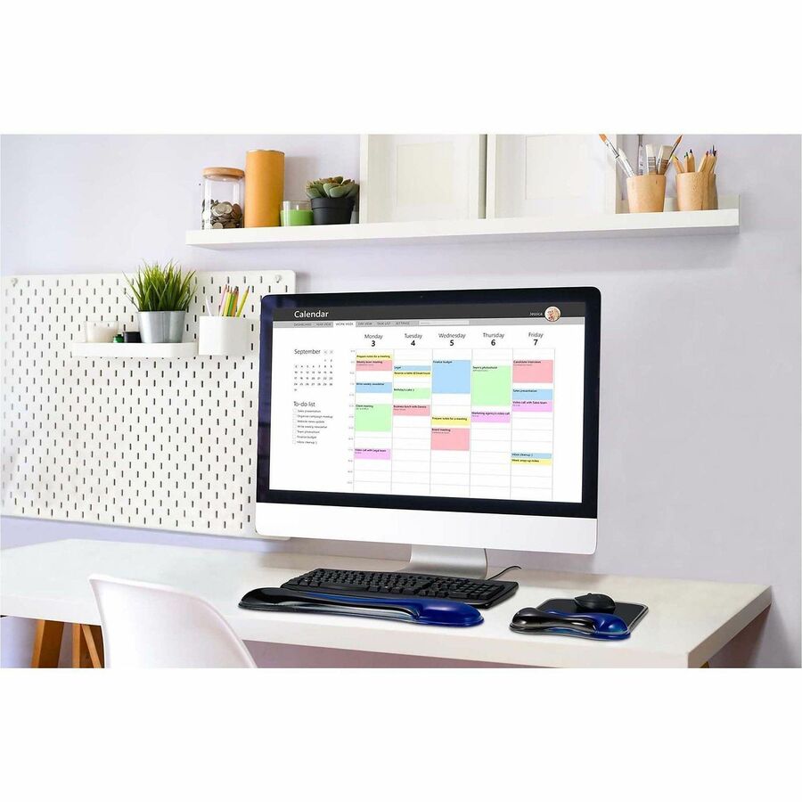 Kensington Duo Gel Mouse Wrist Rest Wave - Alternate-Image5