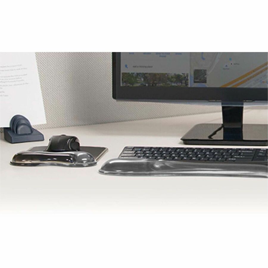 Kensington Duo Gel Mouse Wrist Rest Wave - Alternate-Image4