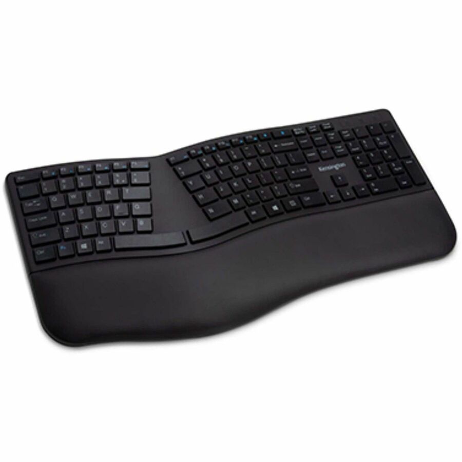 Kensington Pro Fit Ergo Wireless Keyboard-Black - Right