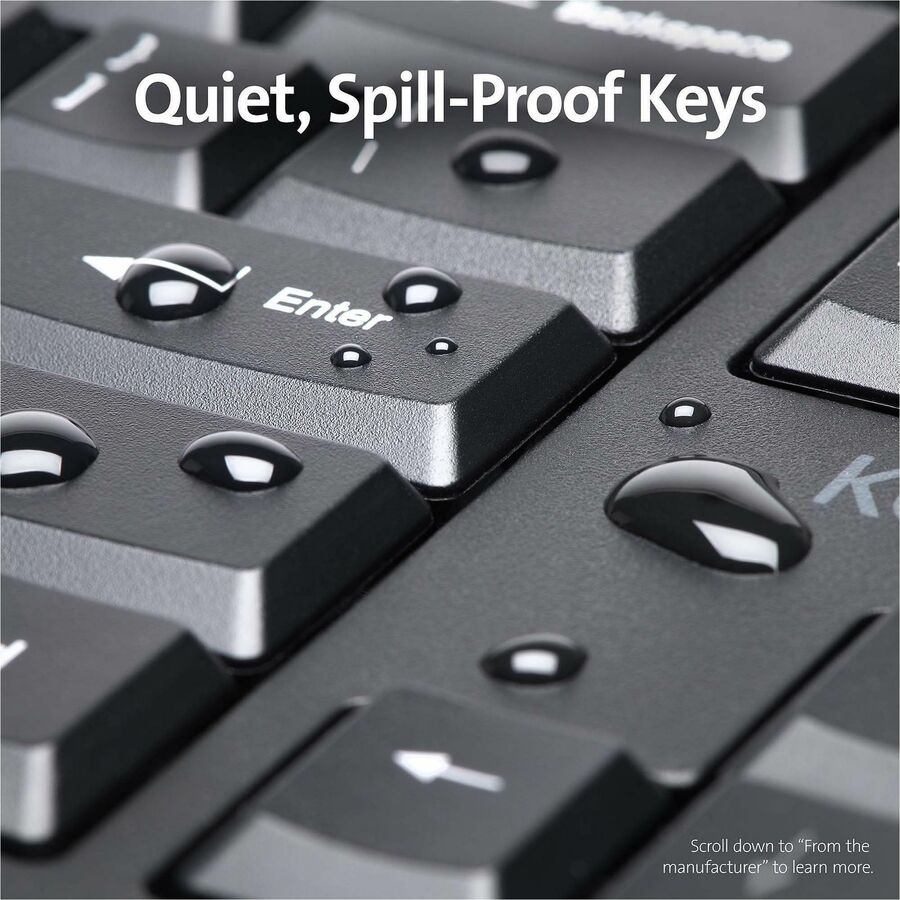 Kensington Pro Fit Ergo Wireless Keyboard/Mouse - Alternate-Image3