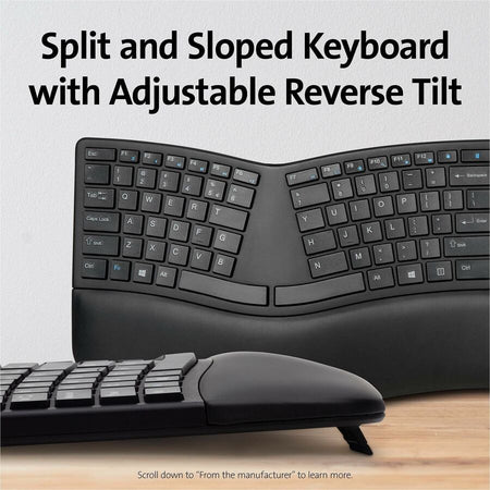 Kensington Pro Fit Ergo Wireless Keyboard/Mouse - Alternate-Image4
