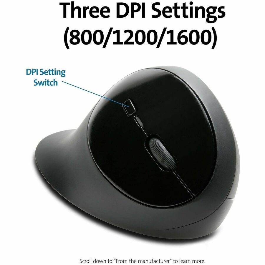 Kensington Pro Fit Ergo Wireless Mouse - Alternate-Image4