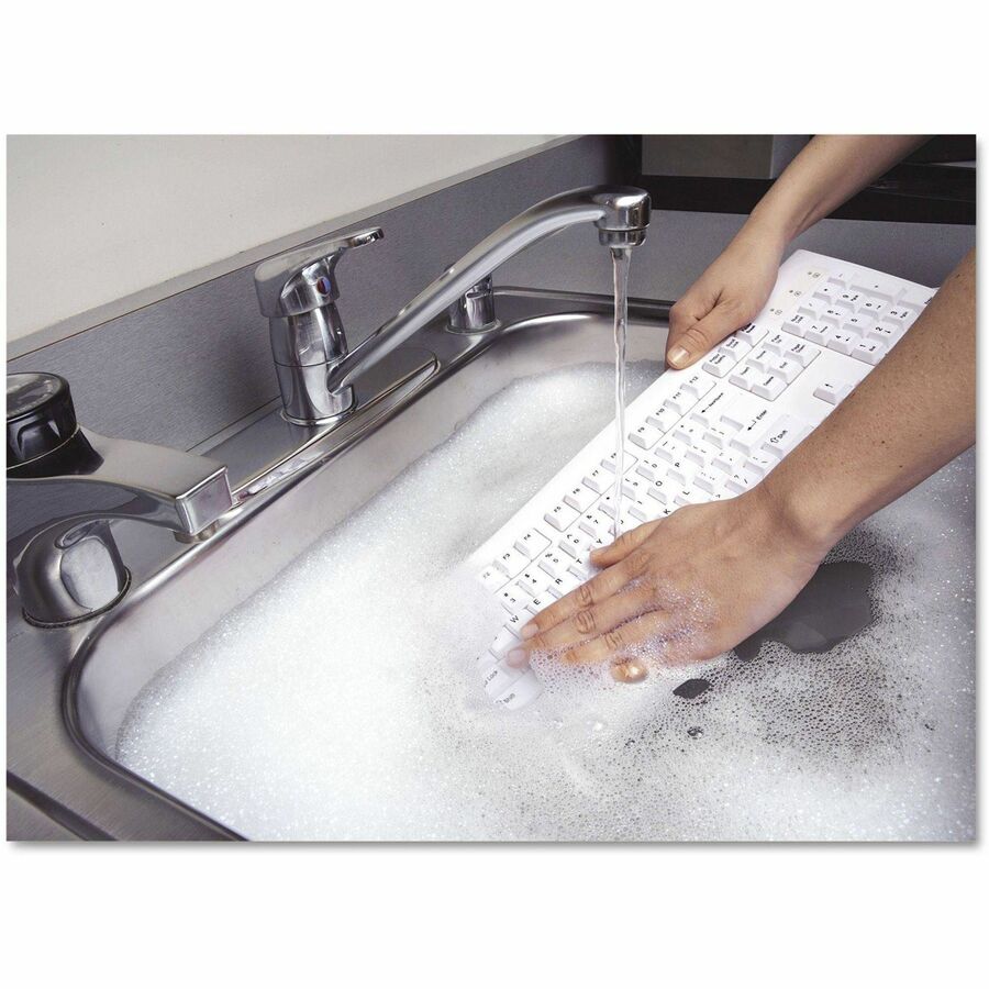 Kensington Pro Fit Washable Antimicrobial Keyboard - Alternate-Image1
