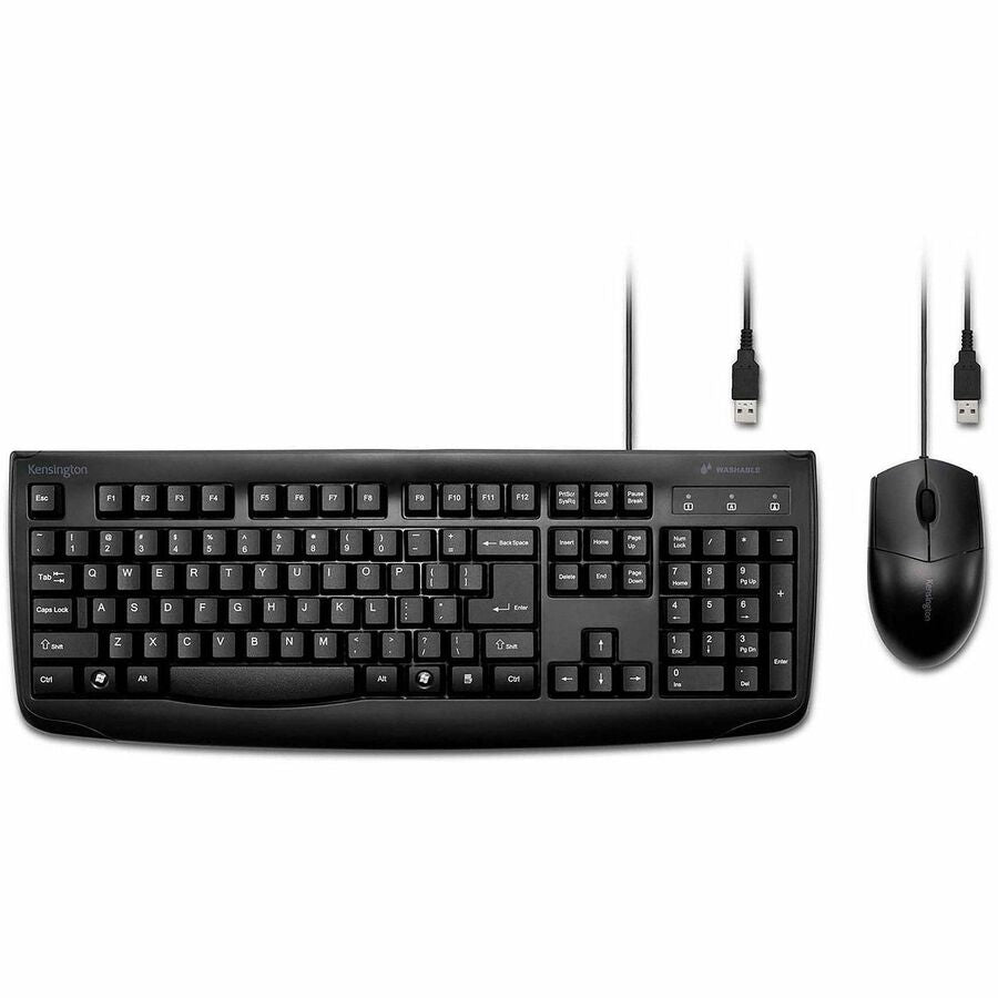 Kensington Pro Fit Washable Wired Desktop Set - Top