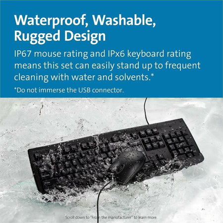 Kensington Pro Fit Washable Wired Desktop Set - Alternate-Image2
