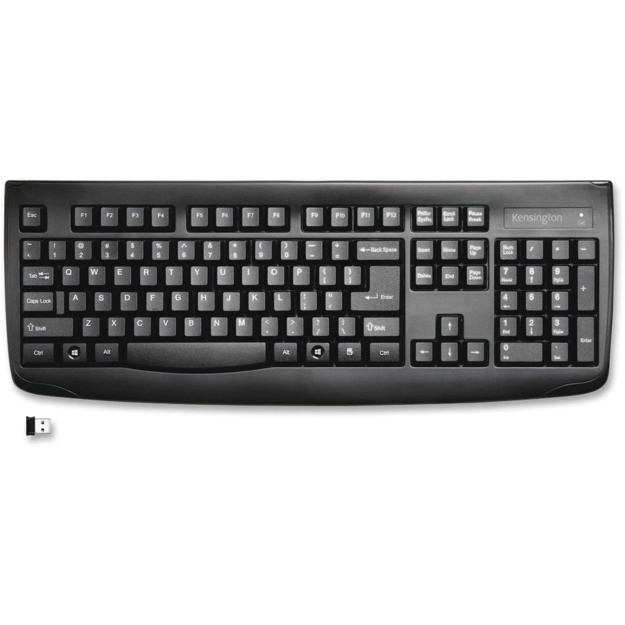 Kensington Pro Fit Washable Wireless Keyboard - Reliable Connectivity - Keyboards & Mice