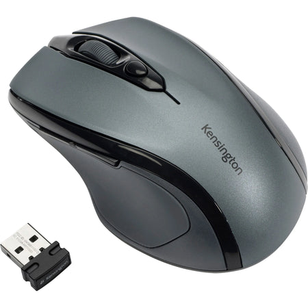 Kensington Pro Fit Wireless Mouse: Graphite Gray 1750 dpi - Keyboards & Mice