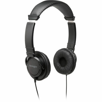Kensington USB Hi-Fi Headphones: Stereo Wired Over-the-head - Black - Headphones