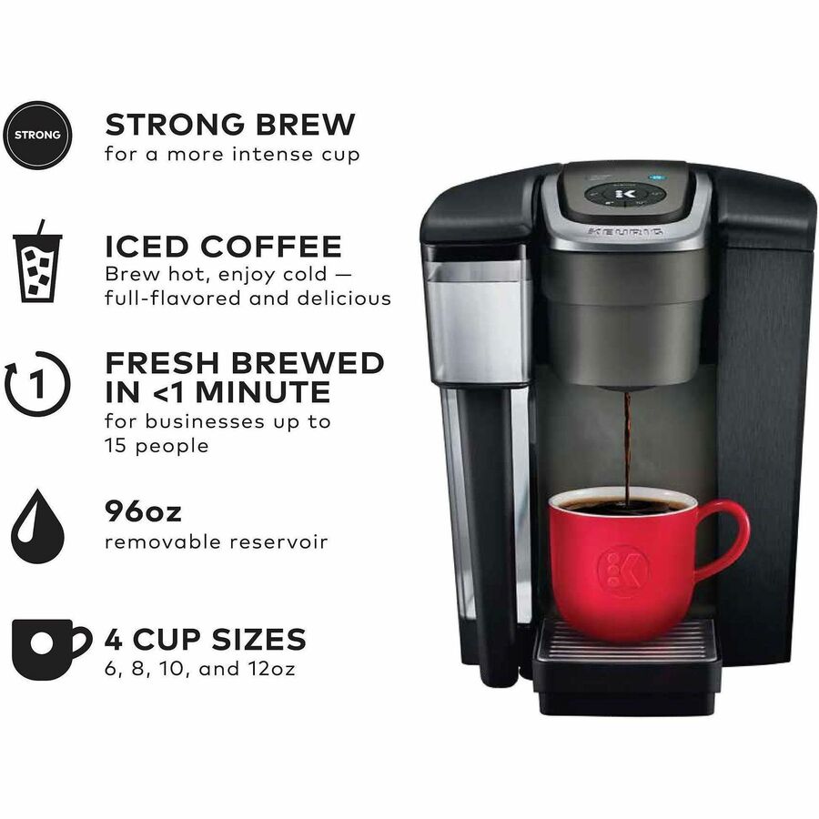 Keurig K-1550 Commercial Coffee Maker - 1450 W - 3 quart - Single-serve - K-Cup Pod/Capsule Brand - Black - Makers &