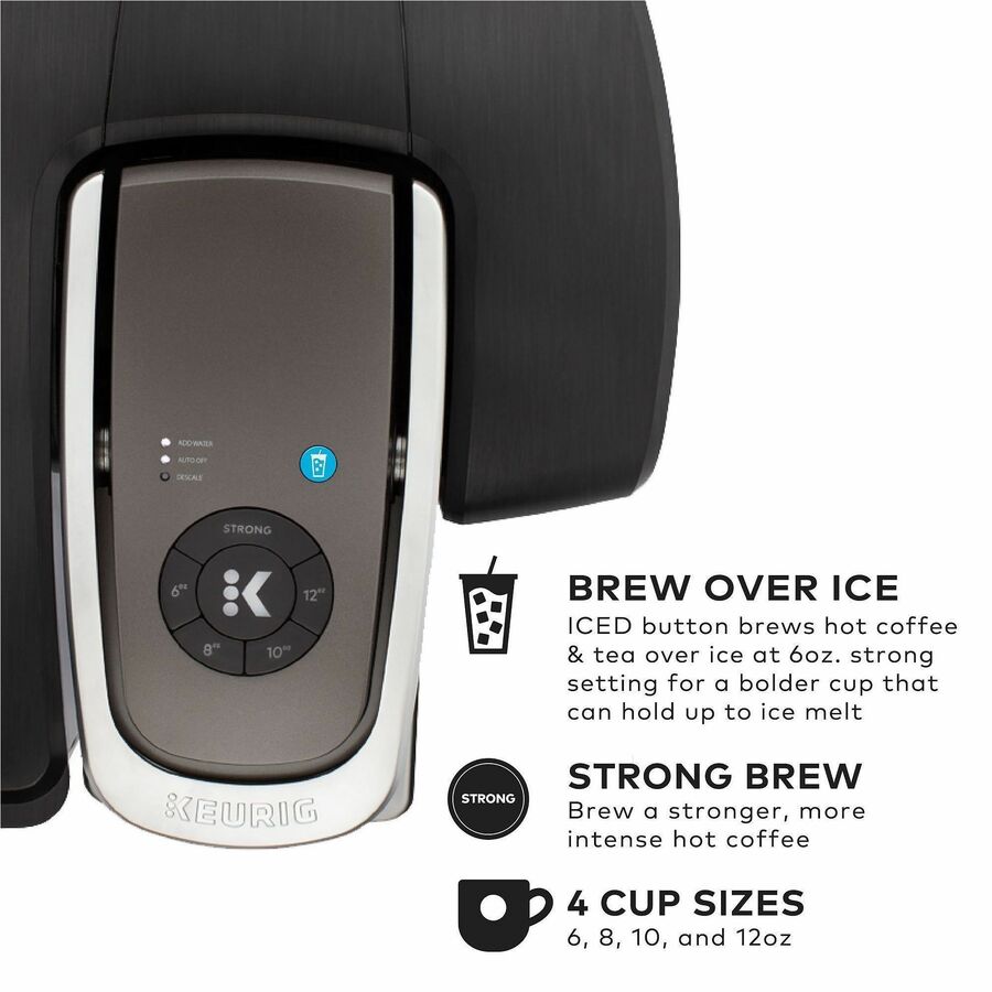Keurig K-1550 Commercial Coffee Maker - 1450 W - 3 quart - Single-serve - K-Cup Pod/Capsule Brand - Black - Makers &