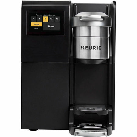 Keurig K-3500 Single-Serve Commercial Coffee Maker with Premium Merchandiser 1400 W-12 fl oz-5 Cup(s) Black Silver