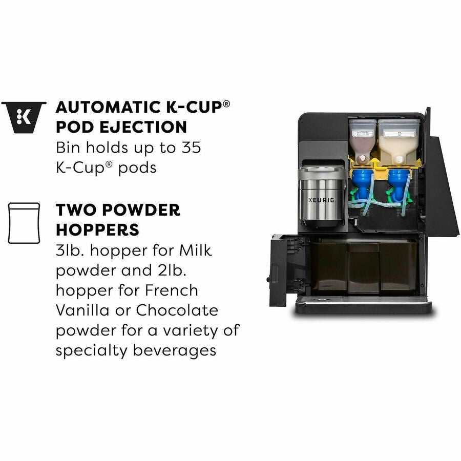 Keurig K-4500® Single-Serve Commercial Café System - K-Cup Pod/Capsule Brand - Multi - Coffee Makers & Warmers