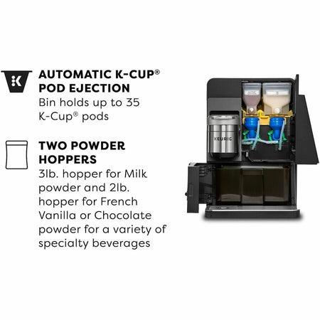 Keurig K-4500® Single-Serve Commercial Café System - K-Cup Pod/Capsule Brand - Multi - Coffee Makers & Warmers
