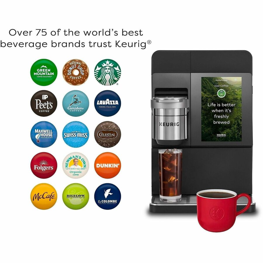 Keurig K-4500® Single-Serve Commercial Café System - K-Cup Pod/Capsule Brand - Multi - Coffee Makers & Warmers