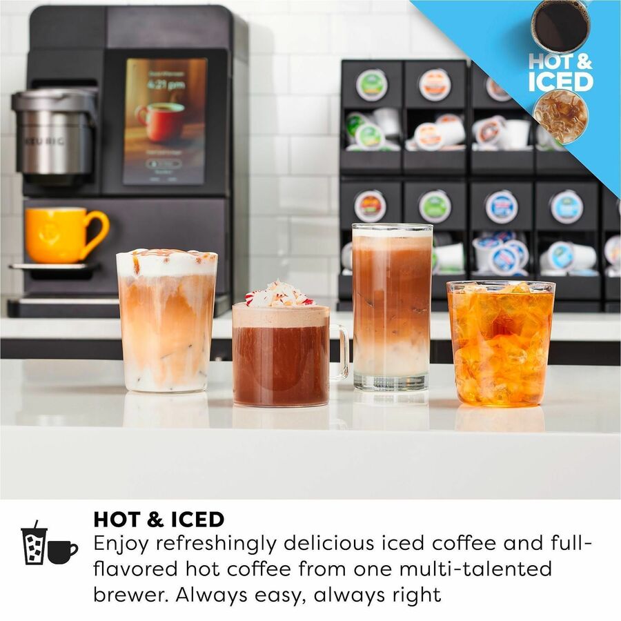 Keurig K-4500® Single-Serve Commercial Café System - K-Cup Pod/Capsule Brand - Multi - Coffee Makers & Warmers