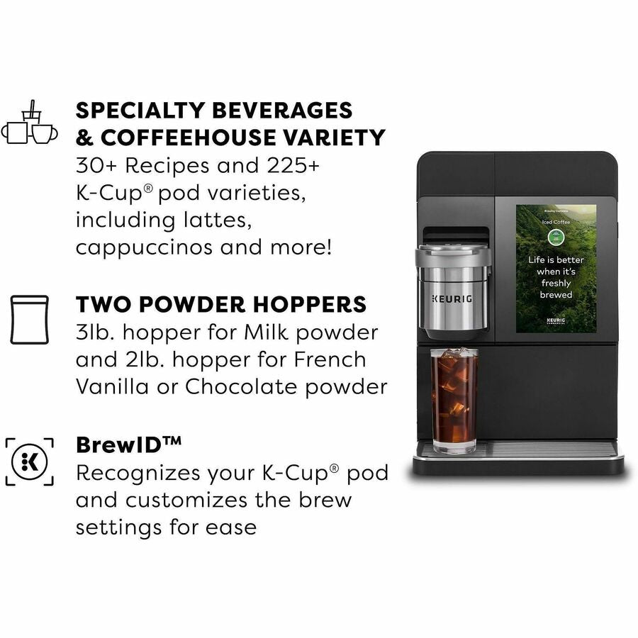 Keurig K-4500® Single-Serve Commercial Café System - K-Cup Pod/Capsule Brand - Multi - Coffee Makers & Warmers