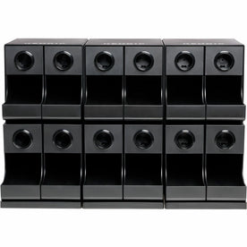 Keurig K-Cup Modular Merchandiser: 4 Pod Holder - Black Plastic - Breakroom Organizers