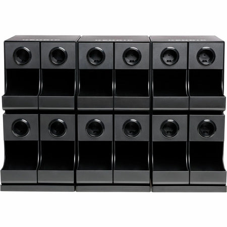 Keurig K-Cup Modular Merchandiser - 4 x Coffee/Tea Pod - Black - Plastic - 1 Each - Breakroom Organizers