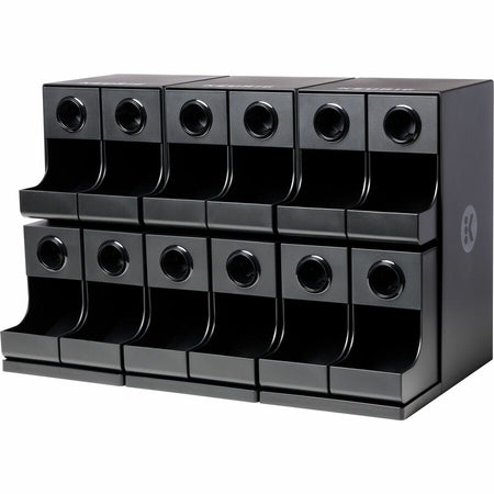 Keurig K-Cup Modular Merchandiser - 4 x Coffee/Tea Pod - Black - Plastic - 1 Each - Breakroom Organizers