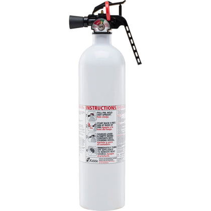 Kidde Fire Kitchen Extinguisher - Lightweight & Durable White - Extinguishers