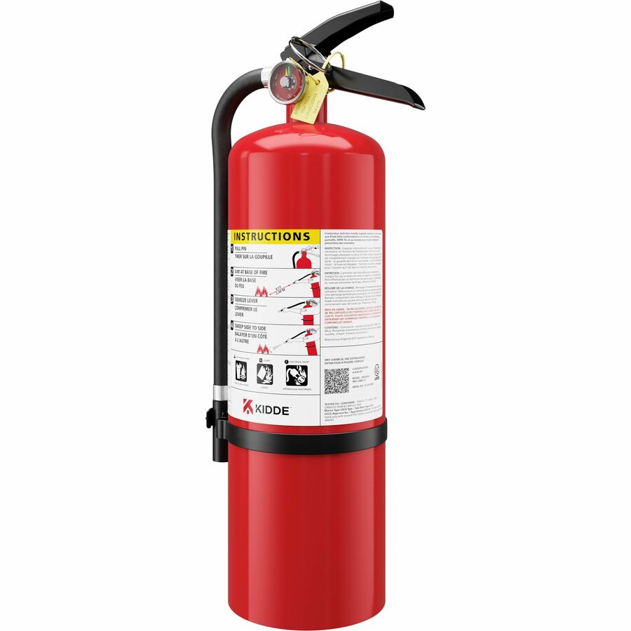 Kidde Pro 10 MP-1 Fire Extinguisher - Left