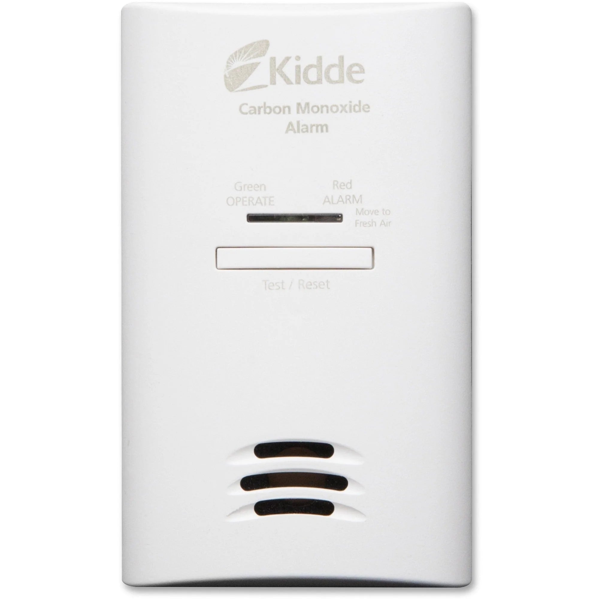 Kidde Wired Carbon Monoxide Alarm: 220V AC Audible Alert Wall Mountable - Smoke / Detectors