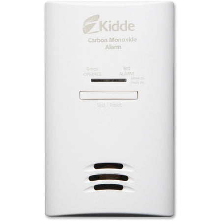 Kidde Wired Carbon Monoxide Alarm: 220V AC Audible Alert Wall Mountable - Smoke / Detectors