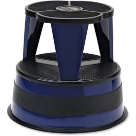 Kik-Step Original All-Steel Stool: 350 lb Load Capacity Blue - Ladders & Step Stools