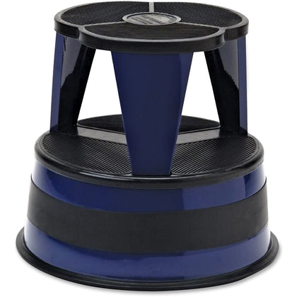 Kik-Step Original All-Steel Stool: 350 lb Load Capacity Blue - Ladders & Step Stools